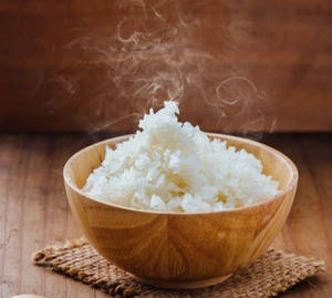 Plain rice