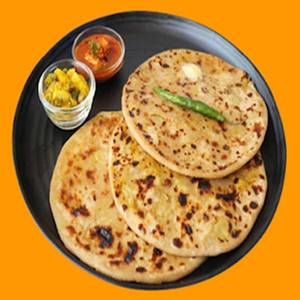 Aloo Pyaz Paratha