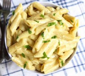 Cheese butter pasta