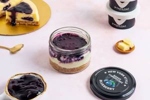 New York Style Blueberry Cheesecake