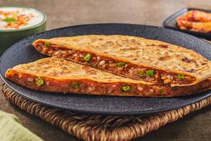 Desi Ghee Aloo Pyaaz Paratha