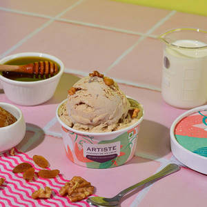 Walnut & Raisin Ice Cream 120 Ml