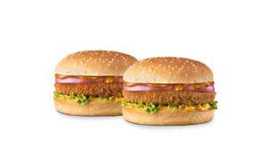 Veg Snacker Burger + Chicken Snacker Burger