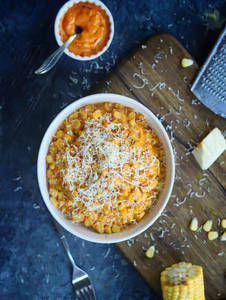 Mayonnaise Cheese Corn