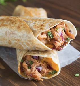 Double Smoked Chicken House Wrap