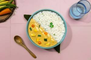 Thai Green Curry Rice Bowl - Veg