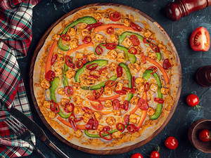 Makhni Paneer (Flavour Bonanza Pizza)