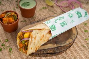 Mixed Vegetable Kathi Roll