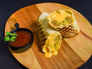 Cheesy Gooey Veg Wrap