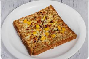 Cheese capsicum corn