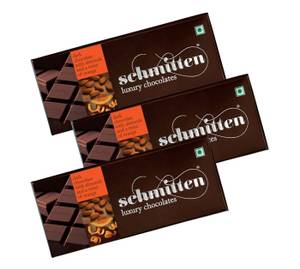 Schmitten Dark Chocolates Almond And A Twist Of Orange (210g 3x70g)