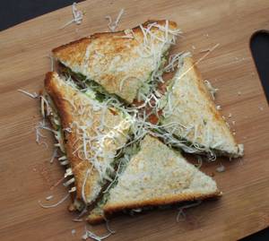 Vegetable Cheese Toast Sandwich