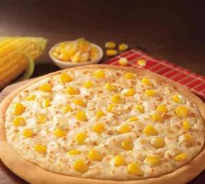 6" Corn Single Topping Pizza