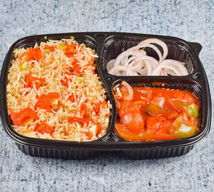 Chicken Fried Rice + Chilli Chicken