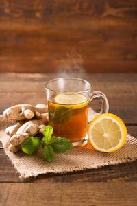 Lemon Ginger Tea [500 Ml]