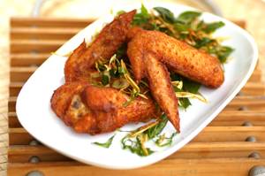 Wings Tosse With Plum Sauce