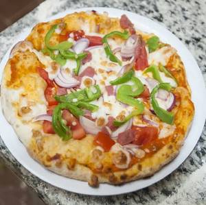 Onion And Paneer Pizza                                                             