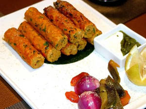 Veg. Seekh Kebabe