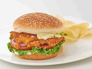 Fish Fillet Burger (Tartar Sauce)