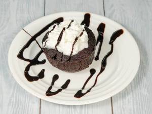 Hot Chocolate Brownie (with Vanilla Ice Cream)