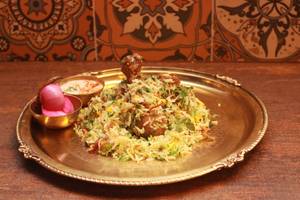 Hyderabadi Dum Biryani Rogan Mutton