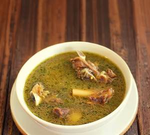 Mutton clear soup