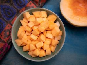 Musk Melon Fruit Bowl
