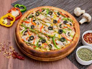 Fire Hot Exotic Veg Pizza