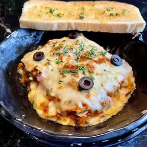 Vegetable Lasagne In Pink Sauce