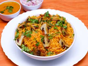 Mushroom Biryani