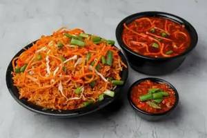 Veg Tripple Noodles[ Dry ]