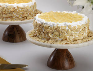Eggless Pineapple Cake
