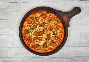 Large Chicken Seekh Kabab Pizza