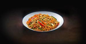 Veg Singapore Noodles ( Exotic Fusion Of Singapore's Flavors In Every Bite)