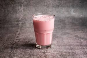 Rose Milk With Chia Seeds