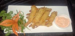 Golden Fried Prawns