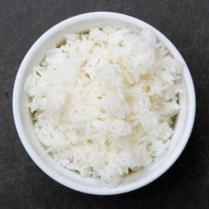 D sada chaawal steamed rice