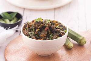 Masala Bhindi (dry)