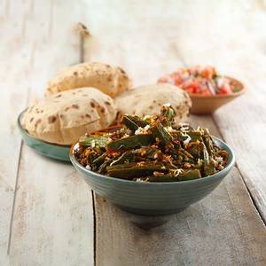 Bhindi Sambhariya Combo