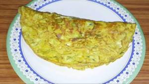 Chinese Omelette Without Masala