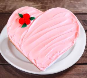 Strawberry Heart Shape with Love