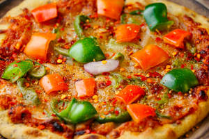 Onion Love Capsicum Pizza