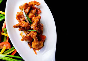 Chilli Garlic Prawns