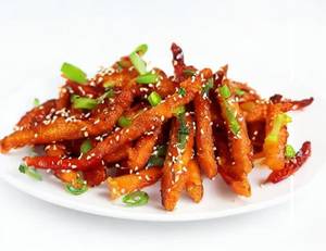 Crispy Chilli Babycorn 