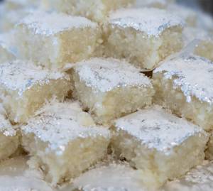 White nariyal barfi