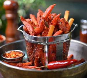 Chilli garlic fries