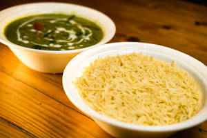 Thai Chicken Green Curry With Rice