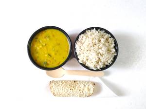 Dal Fry With Jeera Rice
