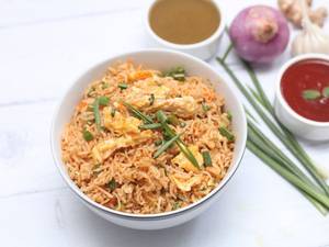 Schezwan Egg Rice
