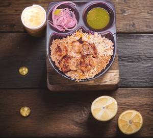 Chicken tikka rice [plate]                                                   